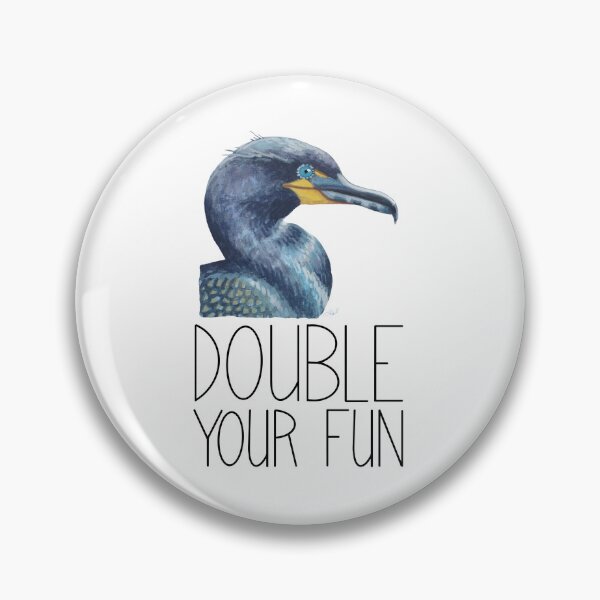 Item preview, Double-Crested Cormorant Your Fun designed and sold by LauraWolfArtist.