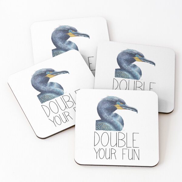 Item preview, Double-Crested Cormorant Your Fun designed and sold by LauraWolfArtist.