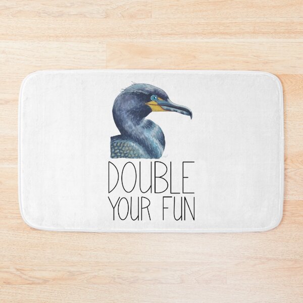 Item preview, Double-Crested Cormorant Your Fun designed and sold by LauraWolfArtist.