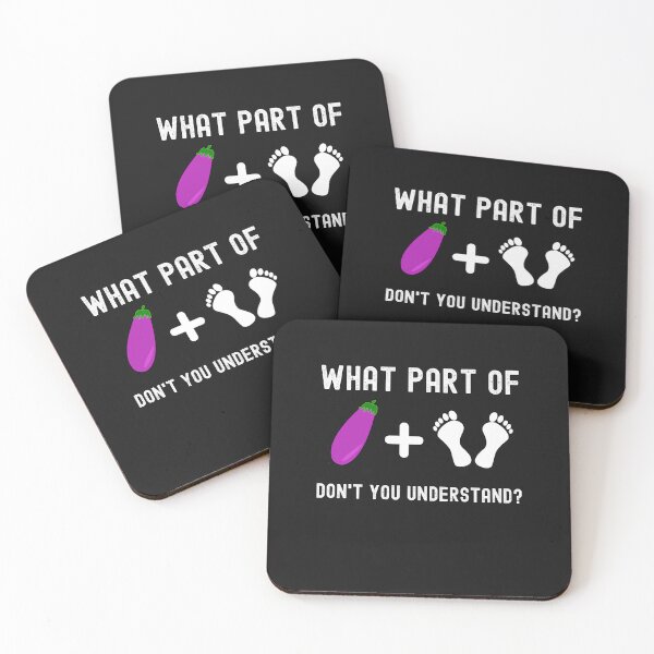 Item preview, What Part Of Don't You Understand Funny Feet designed and sold by TheMagicKrew.