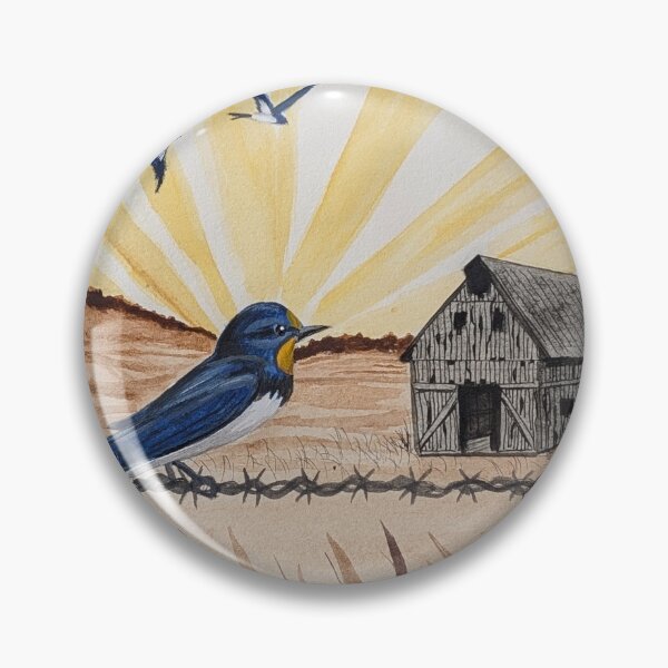 Item preview, Barn swallows at the old barn  designed and sold by Matt Starr Fine Art .