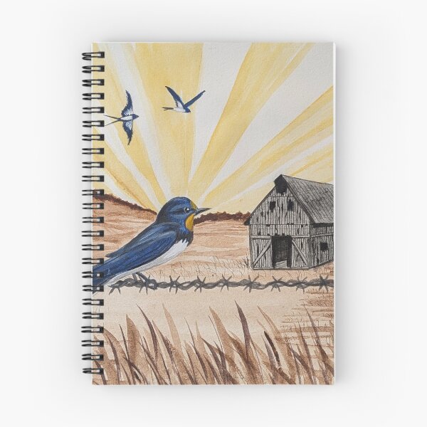 Item preview, Barn swallows at the old barn  designed and sold by Matt Starr Fine Art .