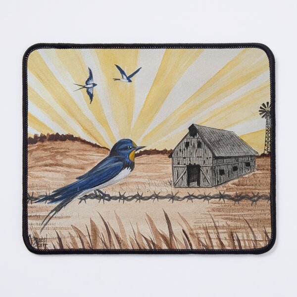 Item preview, Barn swallows at the old barn  designed and sold by Matt Starr Fine Art .