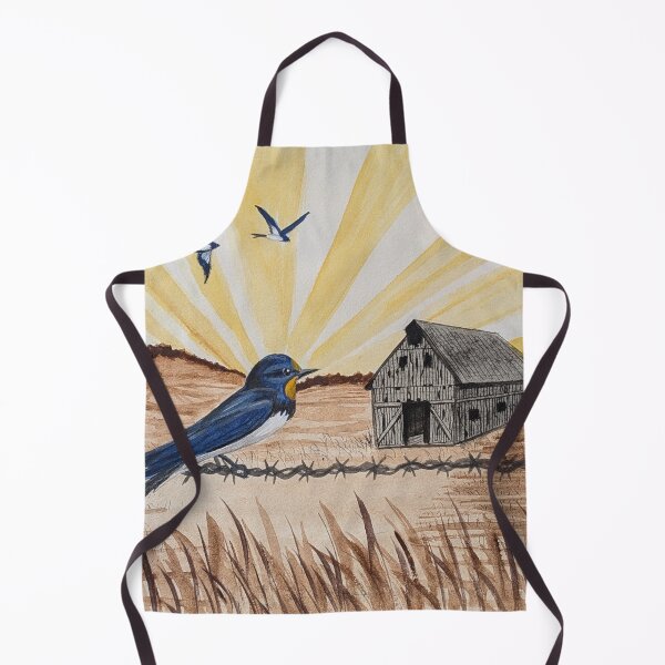 Item preview, Barn swallows at the old barn designed and sold by Matt Starr Fine Art .