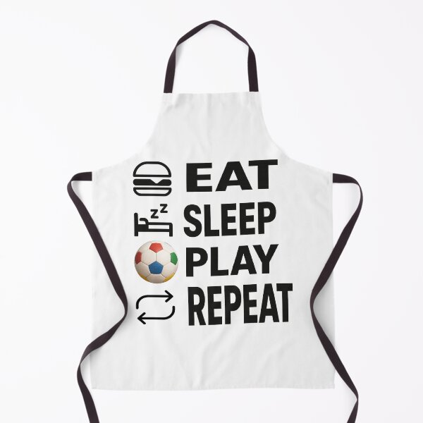 Item preview, Eat Sleep Play Repeat Soccer designed and sold by Art Laboratory - Unique Design Studio.