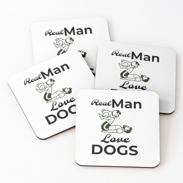 Item preview, Real Man Love Dogs designed and sold by FWAHAB.