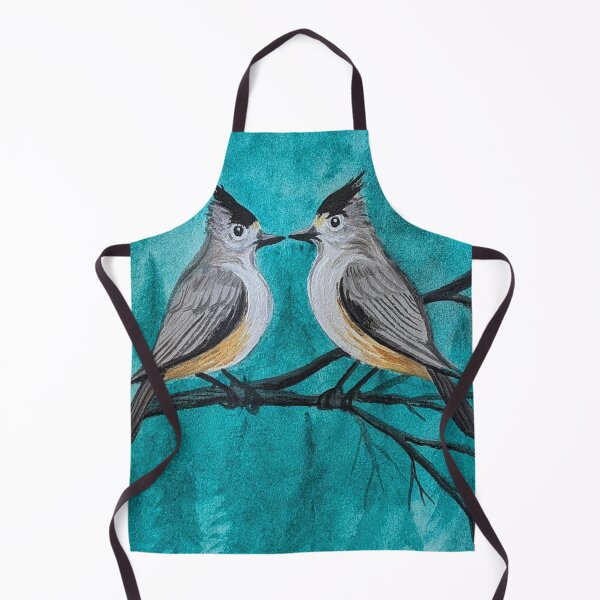 Item preview, Black-crested titmice in the evergreen forest designed and sold by Matt Starr Fine Art .