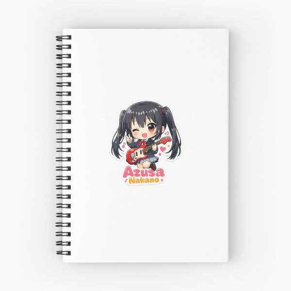 Artikelvorschau, Azusa Nakano - K-ON entworfen und verkauft von StickerRam.