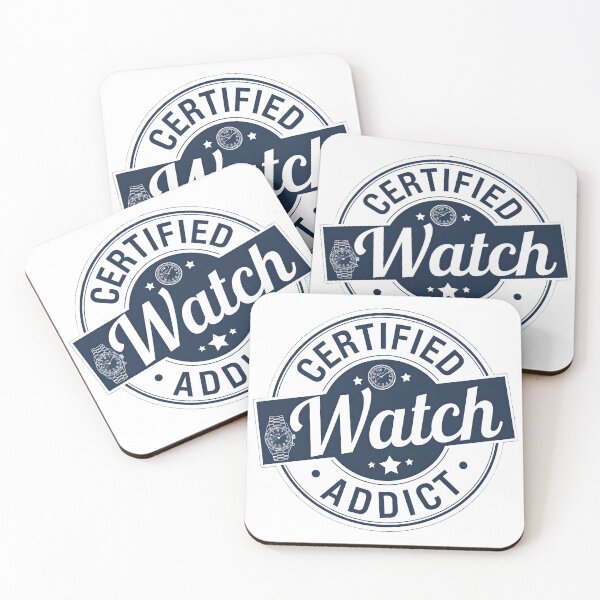 Item preview, Certified Watch Addict – Vintage Watch Collector Stamp Design designed and sold by WatchesAndMore.