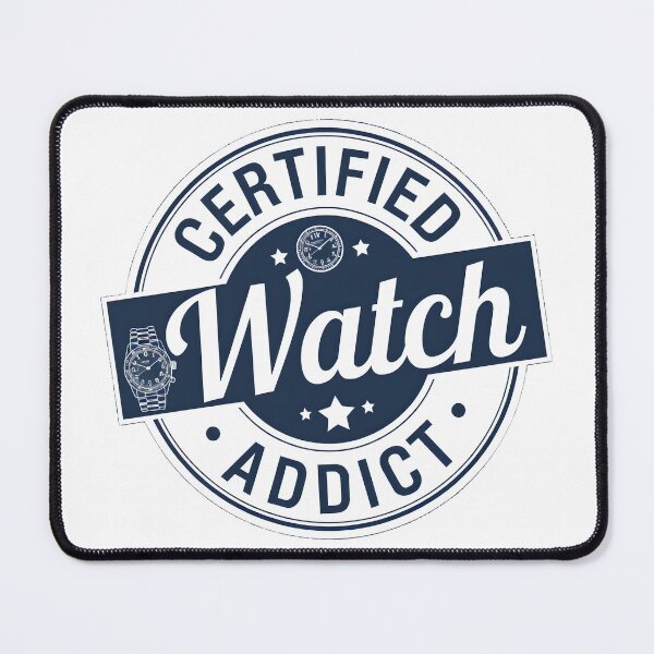 Item preview, Certified Watch Addict – Vintage Watch Collector Stamp Design designed and sold by WatchesAndMore.