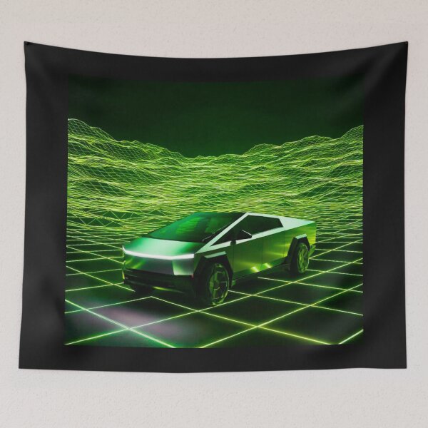 Item preview, cybertruck artwork designed and sold by TEEJAMBOREE.