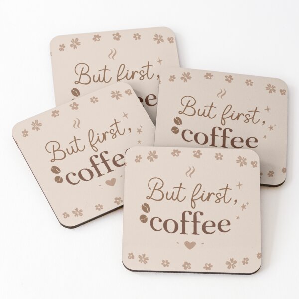 Item preview, But first, coffee designed and sold by CarlyCaia.