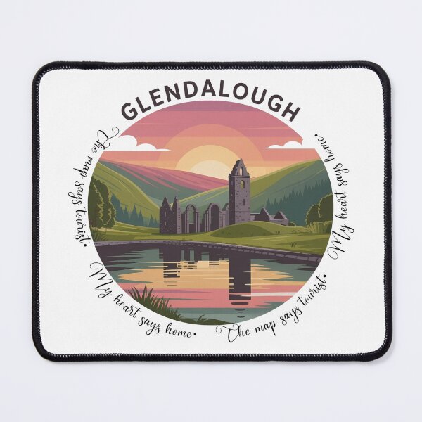 Item preview, Glendalough Irish Soul Home designed and sold by EwaVerse.