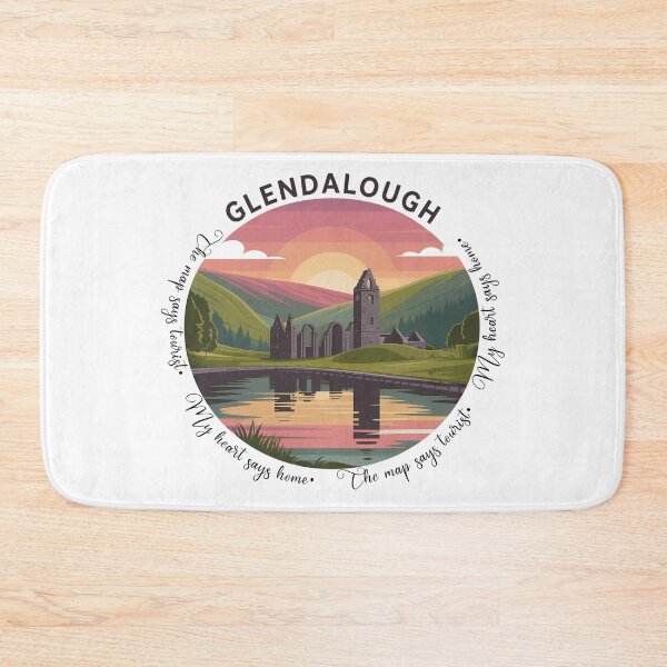 Item preview, Glendalough Irish Soul Home designed and sold by EwaVerse.