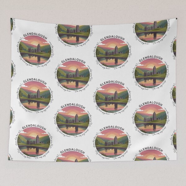Item preview, Glendalough Irish Soul Home designed and sold by EwaVerse.