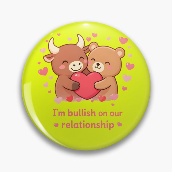 Item preview, Bullish On Our Relationship Funny Stock Market Trader Valentine     designed and sold by Supergrafix07.