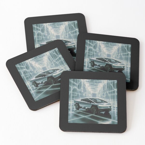 Item preview, cybertruck artwork designed and sold by TEEJAMBOREE.