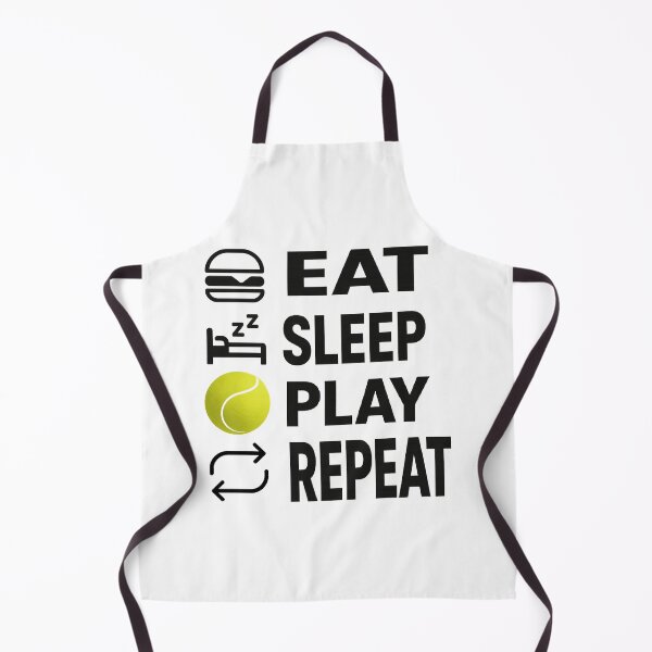 Item preview, Eat Sleep Play Repeat Tennis designed and sold by martin&matt artwork.