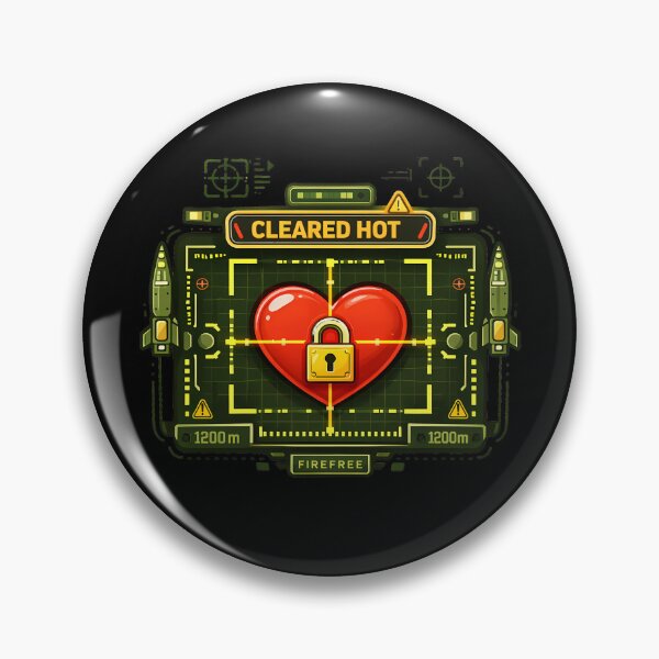 Item preview, Cleared Hot Love designed and sold by Tactical Override.