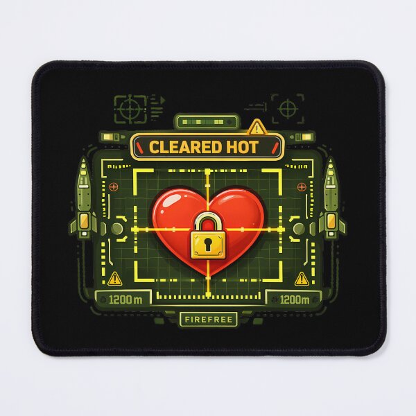 Item preview, Cleared Hot Love designed and sold by Tactical Override.