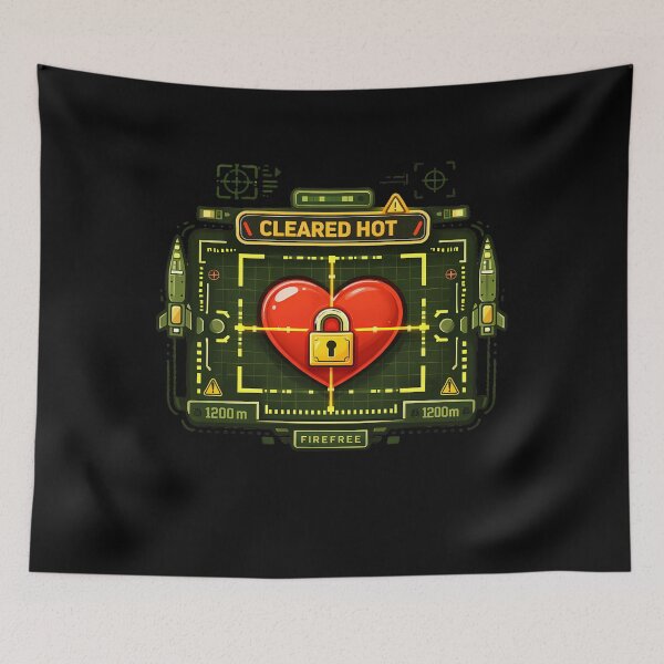 Item preview, Cleared Hot Love designed and sold by Tactical Override.