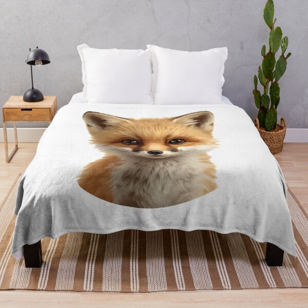 Item preview, Adorable Fox Head Sticker designed and sold by Teewave-Ashish.