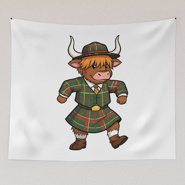 Item preview, highland cow smart dress designed and sold by Metaverse8.