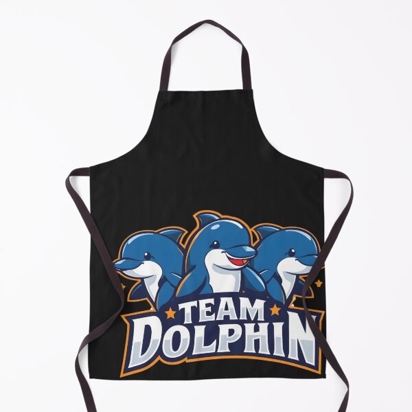 Artikelvorschau, Team Dolphin Merchandise | Delfin-Outfit | Produkte mit Delfinmotiv entworfen und verkauft von Retro Rascals Co..