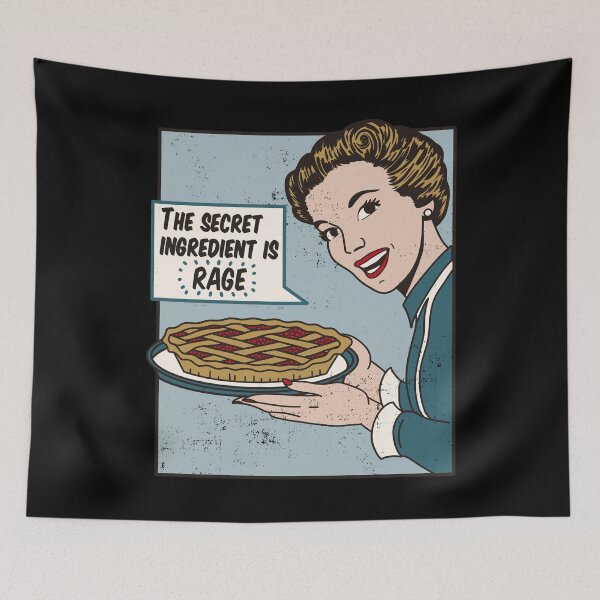 Item preview, The Secret Ingredient is Rage designed and sold by MorvernDesigns.