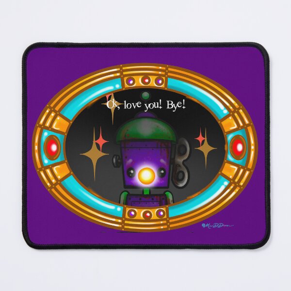 Item preview, StarBot Squad: Bob Loves You designed and sold by MetroINKbooks.