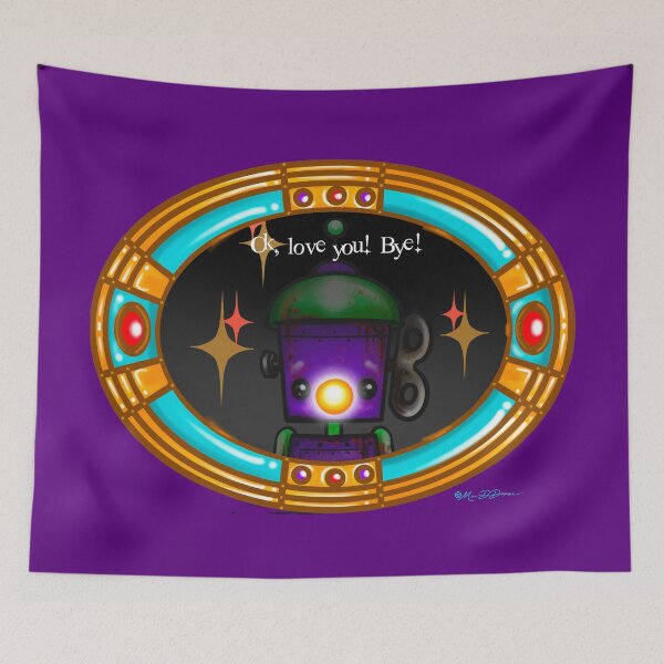 Item preview, StarBot Squad: Bob Loves You designed and sold by MetroINKbooks.