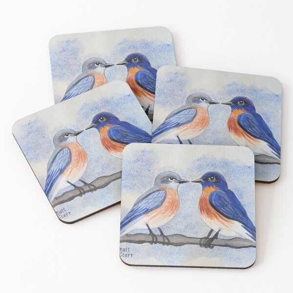 Item preview, Bluebird Love  designed and sold by Matt Starr Fine Art .