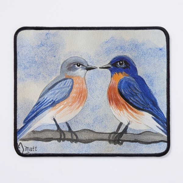 Item preview, Bluebird Love  designed and sold by Matt Starr Fine Art .
