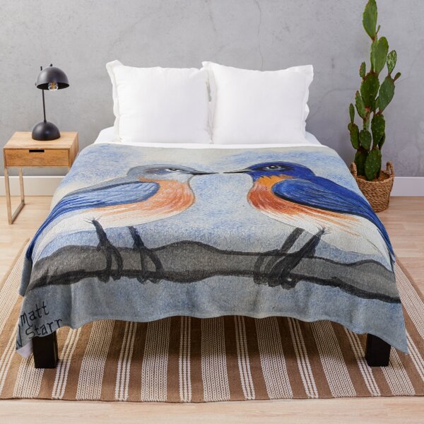 Item preview, Bluebird Love designed and sold by Matt Starr Fine Art .