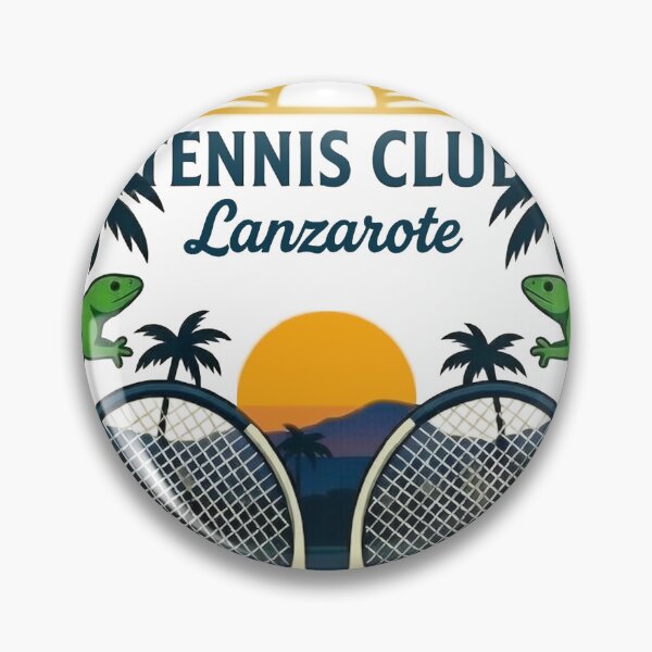 Item preview, Playa Blanca Tennis Club Lanzarote designed and sold by Bimblebuds.
