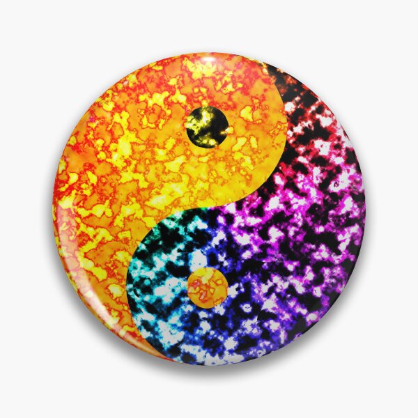 Item preview, Rainbow Yin Yang designed and sold by benhurpontes.