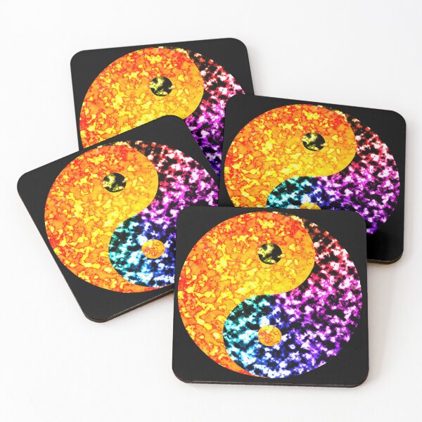 Item preview, Rainbow Yin Yang designed and sold by benhurpontes.