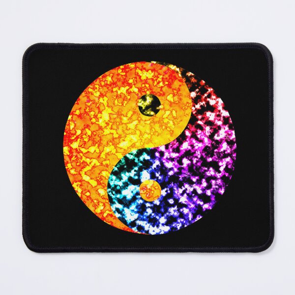 Item preview, Rainbow Yin Yang designed and sold by benhurpontes.