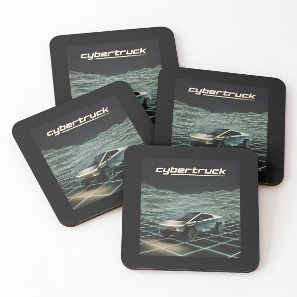 Item preview, cybertruck artwork designed and sold by TEEJAMBOREE.