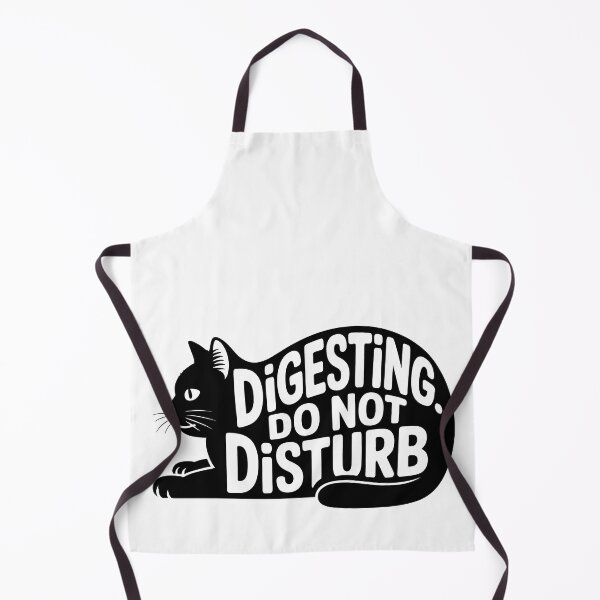 Item preview, Chonky Fat Cat Humor Do Not Disturb designed and sold by Tammy Winand Arts.
