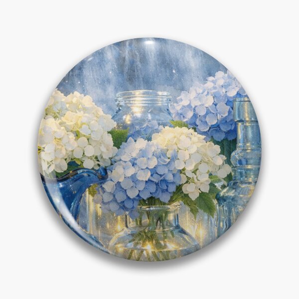 Item preview, Hydrangeas in the Moonlight designed and sold by tgwhitney.
