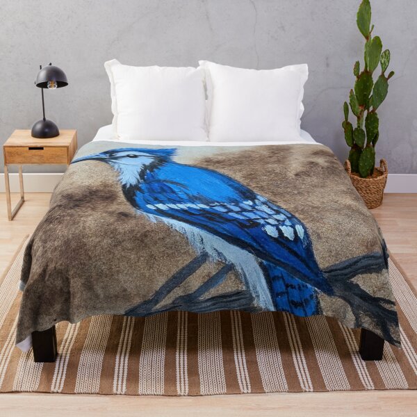 Item preview, Blue jay in the forest designed and sold by Matt Starr Fine Art .