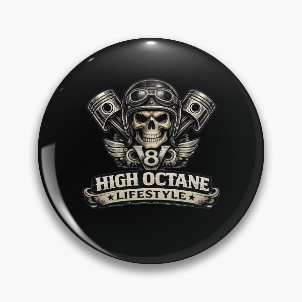 Item preview, High Octane Lifestyle - V8 engine - Classic Cars designed and sold by RiTaMerch.