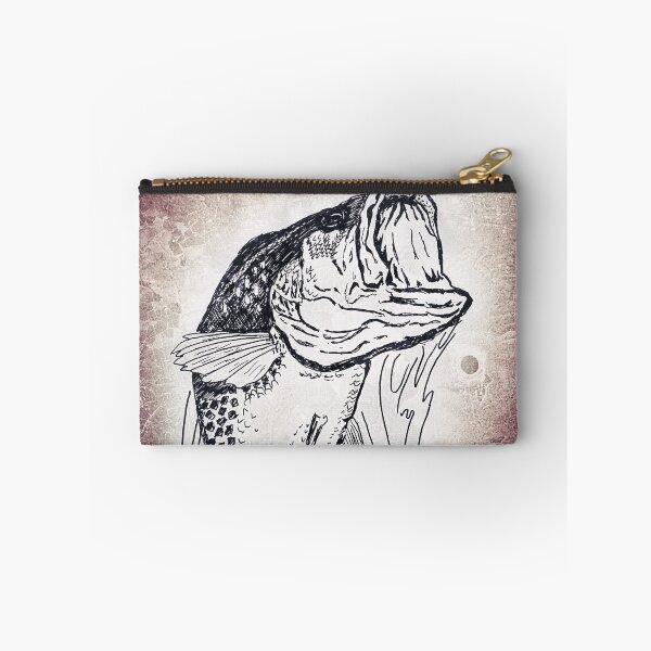 Item preview, Bass jumping out of the water designed and sold by Matt Starr Fine Art .