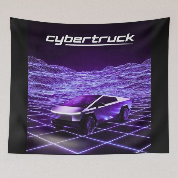 Item preview, cybertruck artwork designed and sold by TEEJAMBOREE.