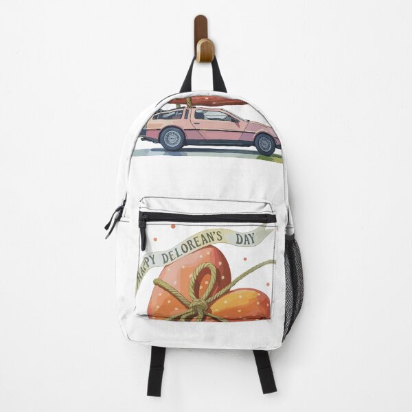 Item preview, Vintage Classic Car Happy Delorean's Day designed and sold by PrintCarClub.