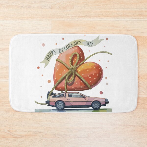Item preview, Vintage Classic Car Happy Delorean's Day designed and sold by PrintCarClub.