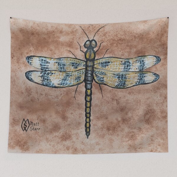 Item preview, Halloween pennant dragonfly  designed and sold by Matt Starr Fine Art .