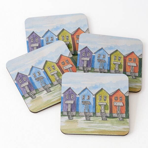 Item preview, The Birdhouses at Dauphin Island  designed and sold by Matt Starr Fine Art .
