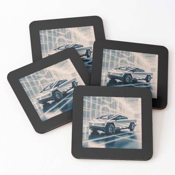 Item preview, cybertruck artwork designed and sold by TEEJAMBOREE.